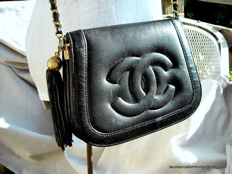 vintage chanel bags 1980.